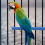Parrot Perch Stand Grey Bamboo 2 Pieces 6