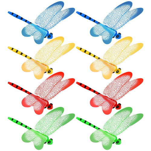 5 Pack Creative Mini Fridge Dragonfly Fridge Magnets Creative Magnets Child Work 2