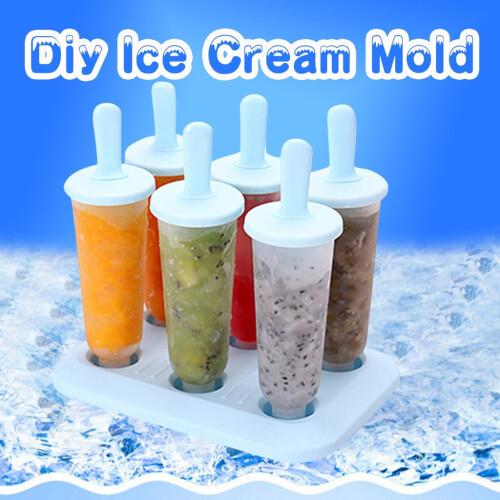Popsicle Molds Reusable Easy-Release Ice Pop Maker 1