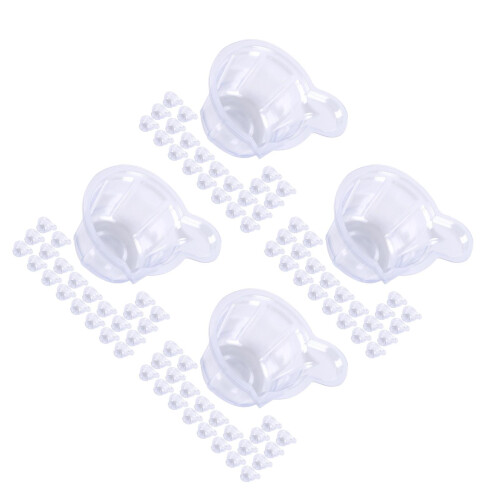 1200St Draagbare Plastic Urinebeker Transparant Wegwerp