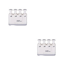 2Pièces Renforcement Doigts Guitare Réglable Silicone
