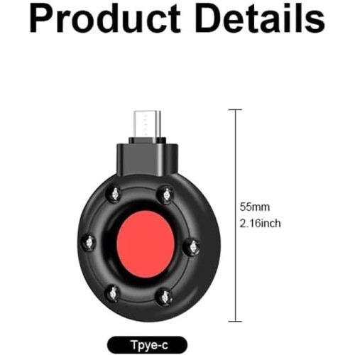 Détecteur de caméra cachée et de GPS, scanner de signal RF 1