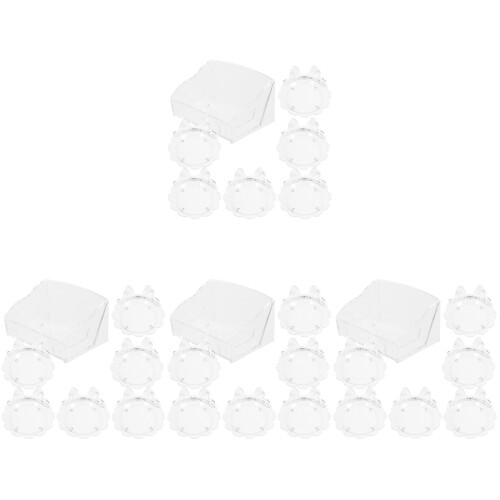 4Sets Transparante Cup Pads Antislip En Warmtebestendig