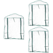3St Duurzame Transparante Mini Kas Covers Uv-Bestendige Tuinvervanging