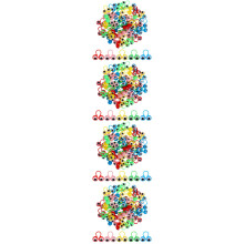 400St Plastic Oogballen Ringen, Gekleurde Vingerpop Toys Voor Kinderen