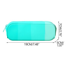 Large Capacity Silicone Pencil Case – Durable, Easy-Clean, Sleek Design Organizer for School Supplies & Writing Instruments
