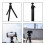 Flexible And Mini Tripod Stand For Projector, Camera, And Mobile Phone Black 5