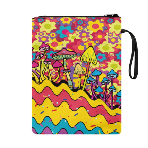Mála Eagraithe Leabhar Clúdach Nite Retro le Zipper1pc 1