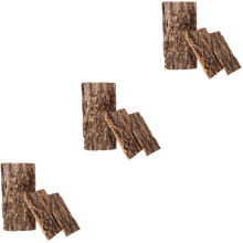 9St Decoratieve Terrarium Boomschors Bruin Reptiel Climbing Accessoire