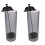 2St Grijs Plastic Rietjeshouder Voor Drinken, Compact En 1