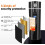 Electric Kettle 450ml Portable with LCD Display Black 4