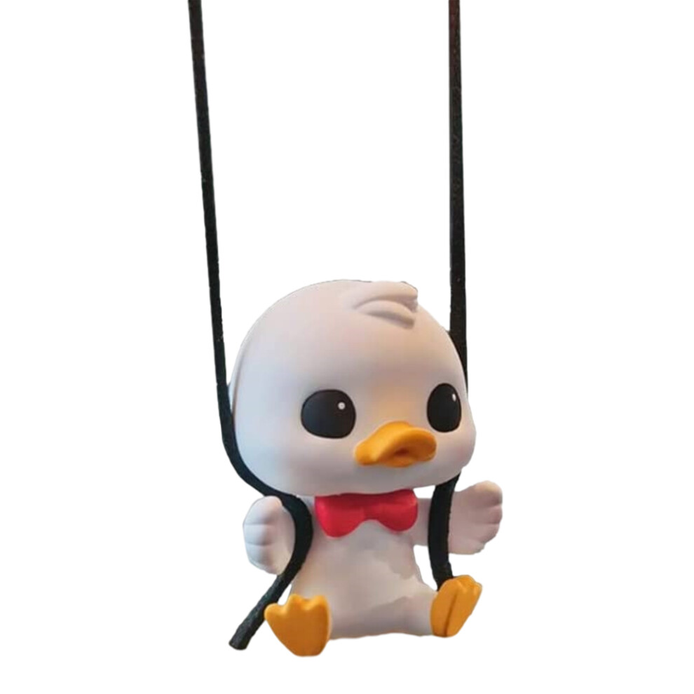 Truck Rear View Mirrors Charms Funny Car Accessories Dashboard Decorations Swinging Duck Car Hanging Ornament Rear View Mirror Decoration Cool 9370362882219