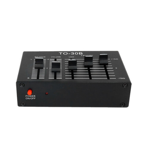 Advance Audios equalizer voorversterker met instelbare frequentieresponsregeling 1