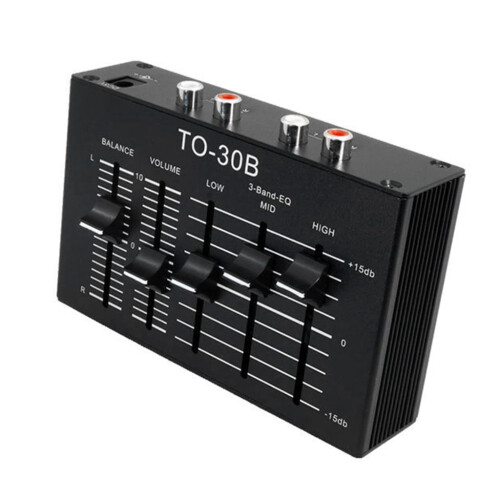 Advance Audios equalizer voorversterker met instelbare frequentieresponsregeling 2