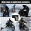 Heated Motorcycle Handlebar Mittens 12V Windproof Waterproof 3