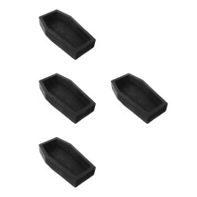4St Rustieke Coffin Snack Tray Voor Halloween En Feest