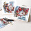 DIY5D Diamantkunst Julekort Kit Pingviner 6 stk. 5