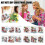 DIY5D Diamantkunst Julekort Kit Pingviner 6 stk. 7
