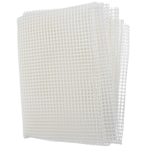 4Pièces Toile De Accroche Tapis DIY Blanche Durable Pratique 1