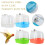 Parrot Bath Box Bathtub with Bathing Utensils 3