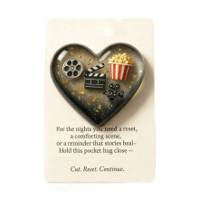 Heart-Shaped Pocket Hug Card Comforting Greeting Card 1 Pack
