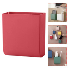 Bizhua Support de rangement mural sans perforation pour téléphone portable, boîte de rangement pour télécommande Redmobile, support de rangement