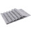 Table Mats Grey Heat and Stain Resistant 6 Pcs 2