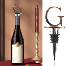 26 Alphabet Wine Stoppers Party Favors Wine Bottle Toppers Custom Initials Reusable Gifts for Wine Lovers Dinner Parties Holiday Celebrations