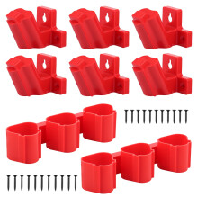 Wall-Mount Battery and Tool Holder for Milwaukee M12 12V
