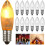 Candle Light Bulbs Warm White 2700K E10 3W 12 Pack 1