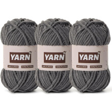 Plush Chenille Chunky Crochet Yarn - Baby Yarn for Crocheting Soft - Velvet Yarns Knitting for Blankets Crafts - Fluffy Amigurumi Yarns 50g / 65.6yd