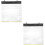 2Pièces À Cordon Transparente Pour Documents Et Voyage 7
