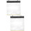 2Pièces À Cordon Transparente Pour Documents Et Voyage 8