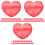 60Pièces Pochettes Resealable Rouge Pe Protection 4