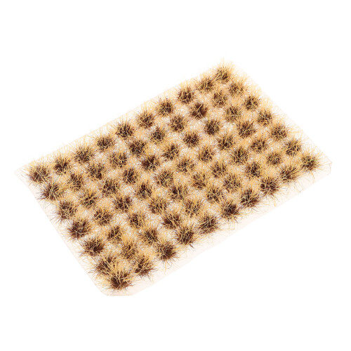 3Boxes Durable Nylon Mini Fake Grass Clusters for Model Train Layouts 2