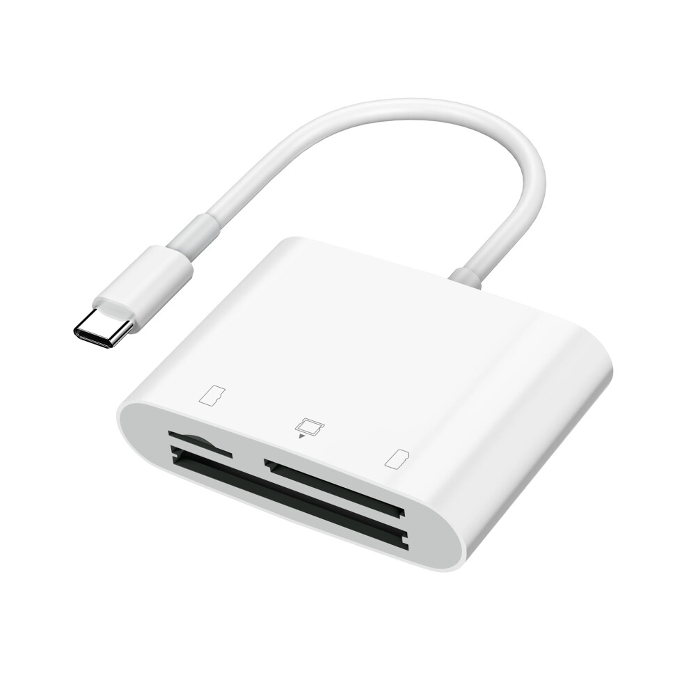 Sd Card Reader For Iphone And Ipad Dual Slot Portable 9362892841224