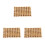 3Boxes Durable Nylon Mini Fake Grass Clusters for Model Train Layouts 7