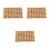 3Boxes Durable Nylon Mini Fake Grass Clusters for Model Train Layouts 8