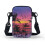 Τσάντα ώμου Tropical Sunset Silhouette από πολυεστέρα για γυναίκες 2