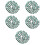 5St Groene Sierbedels Voor En Bridal Sash 6