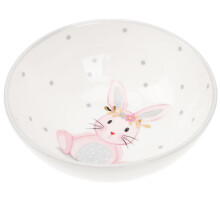 Vaisselle de Pâques, couverts, bol à motif lapin, bol à nouilles, bol en céramique de Pâques, saladier à fruits