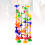 2Ensembles Blocs DIY Piste De Billes Couleurs Assorties 9