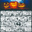 Halloween Stencils Reusable 6x6 Inch 24 PCS 7