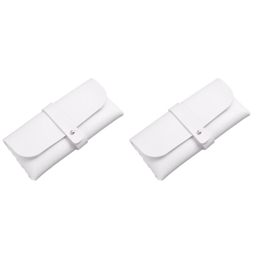 2Pièces Étui Lunettes PVC Protection Rangement 2