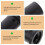 Dumbbell Handle Grip Anti-Slip Black 2