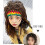 (Brown) Funny Hip-hop Braid Wig Cap for Parties 2