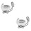 2Pièces Souvenir Bébé Transparent Déco Table 6