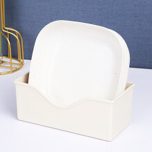 Appetizer Plates, Small Dessert Plates Reusable, Plastic Snack Bowls, Salad Side Dish Sets for Party Wedding Camping