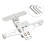 Motorcycle License Plate Frame Mount Bracket Green 7