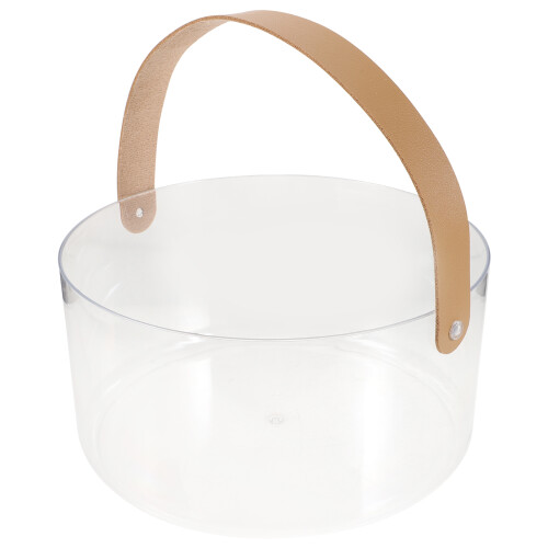 3Pièces Seau De Bar Transparent En Pour Bouteilles Glace 2